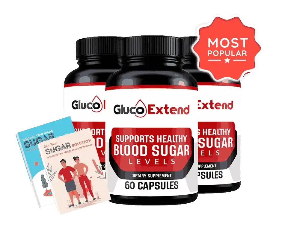 Gluco Extend Supplement Bottle