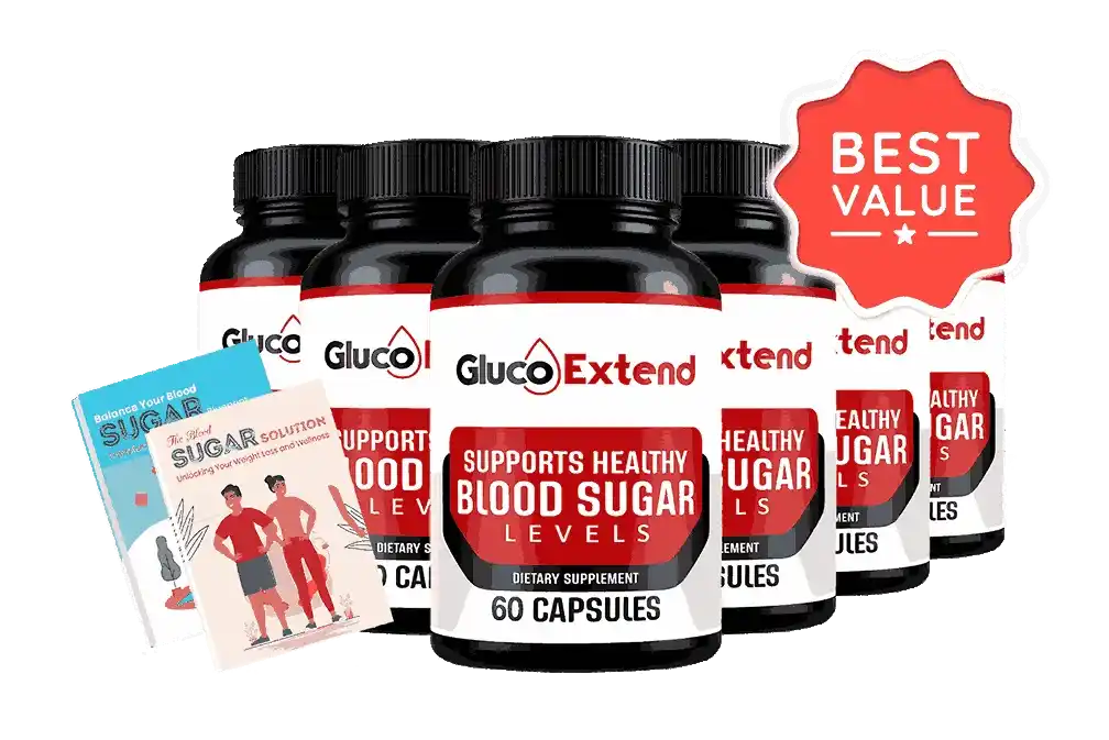 Gluco Extend 6 Bottle Package