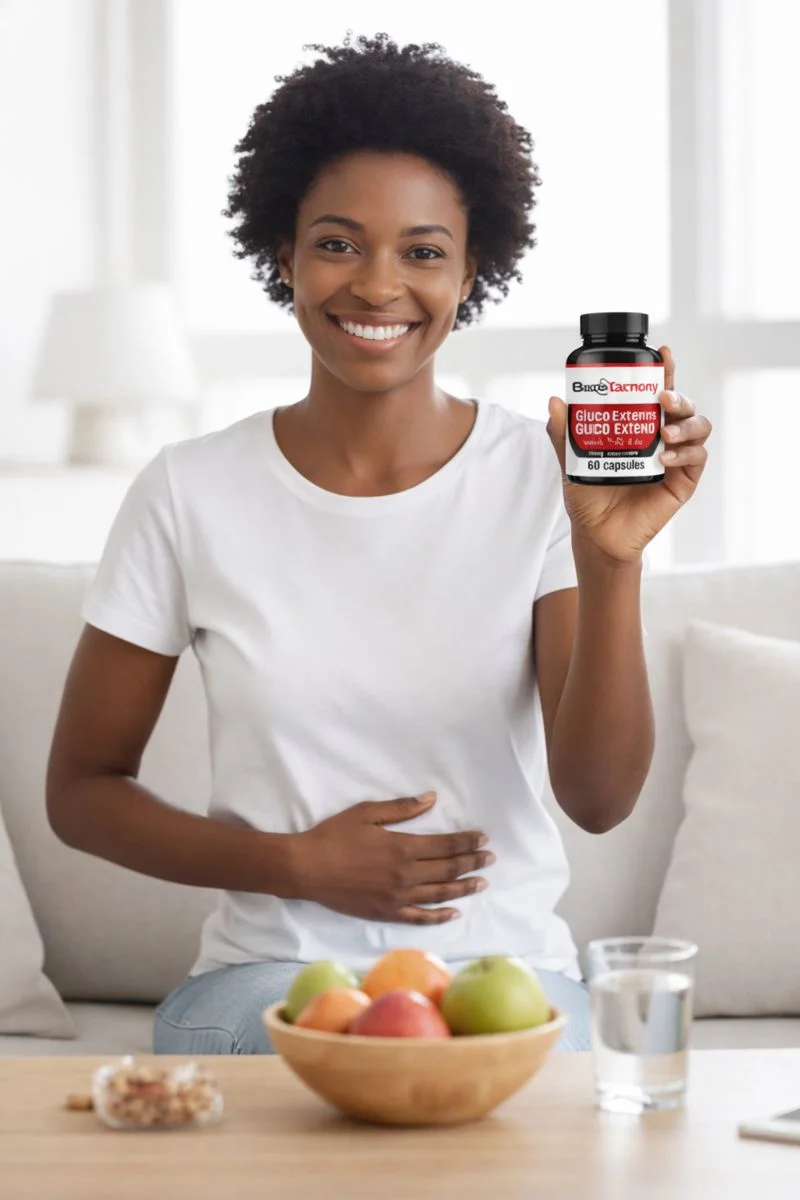 Gluco Extend Supplement Bottle